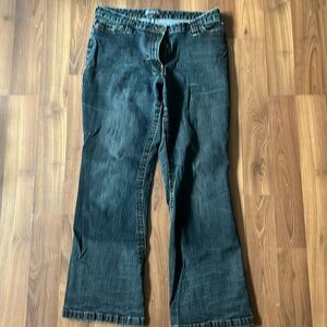 MXM Men’s Jeans Blackish Grey Tone Size 16